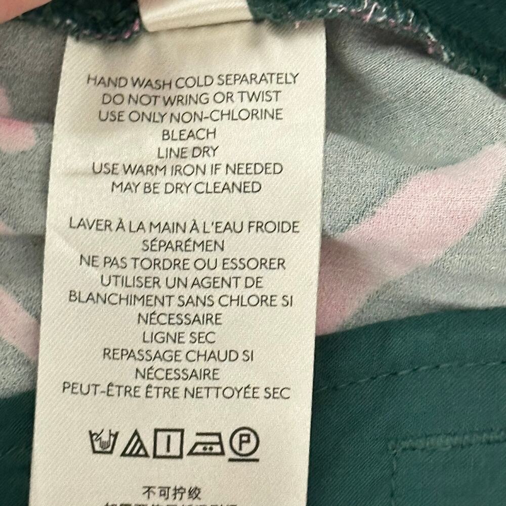 Anthropologie Breezy Printed Tropical Straight Pants (14) - Picture 15 of 16